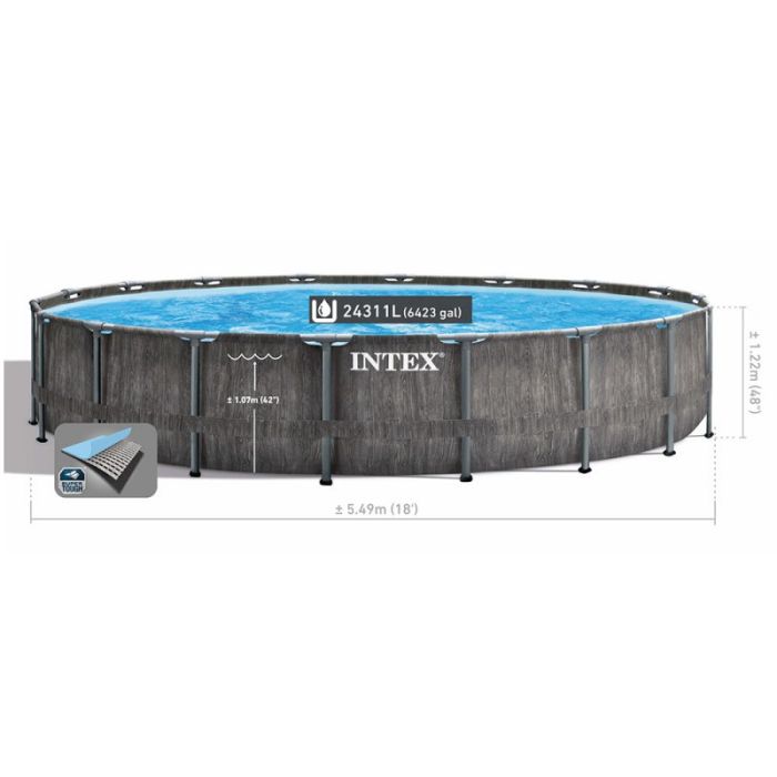 Piscine Tubulaire INTEX (26744)