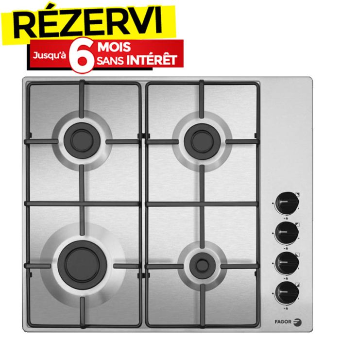 Plaque De Cuisson Encastrable FAGOR HG-500X 4 Feux 60cm - Inox 