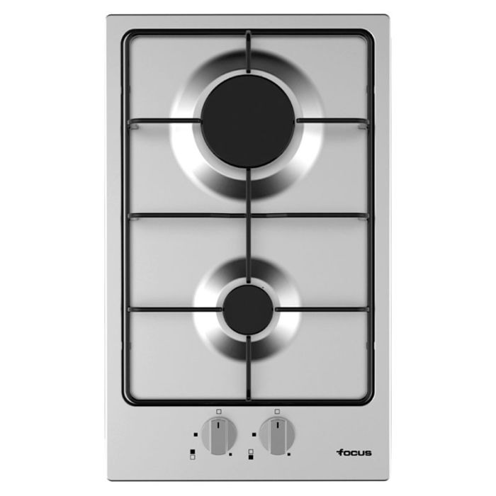 Plaque de Cuisson Encastrable FOCUS F813X 2 Feux 30cm - Inox