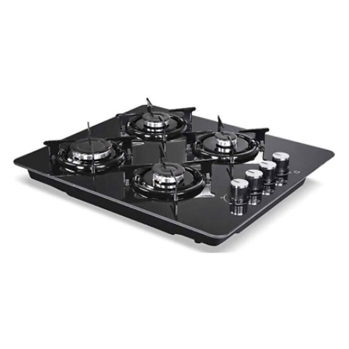 Plaque de Cuisson KUMTEL LX410TAHDFB 4Feux 60 cm Noir