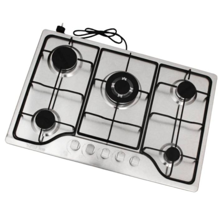 Plaque De Cuisson Encastrable STARONE ST-803 5 Feux - Inox