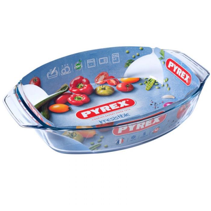 Plat De Cuisson Ovale PYREX Irresistible 39 x 27 cm