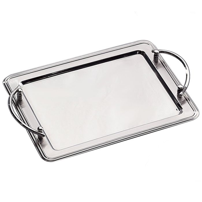 Plateau Rectangulaire VIDIVI 55 x 40 cm Inox