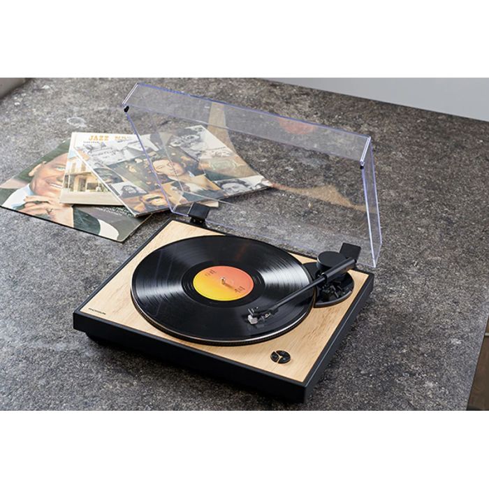 Platine Vinyle Design THOMSON TT300 - Noir&Bois