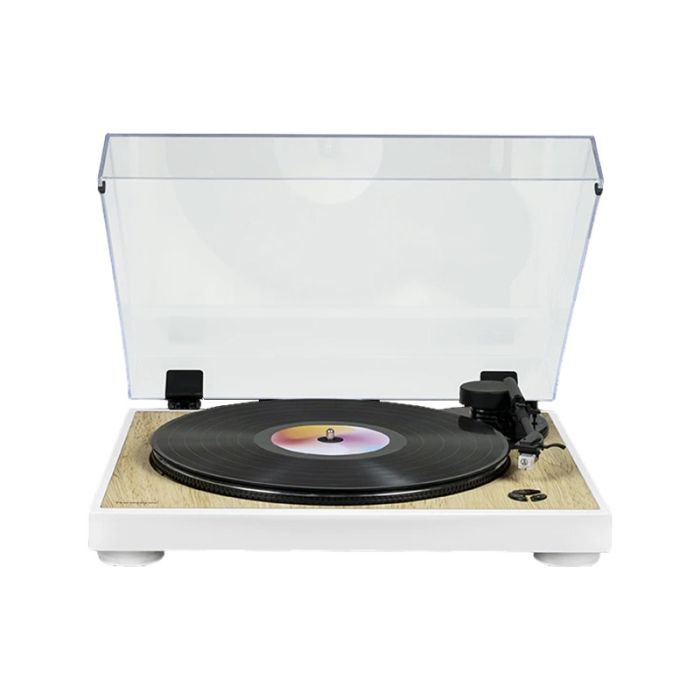 Platine Vinyle Design THOMSON TT301 - Blanc&Bois