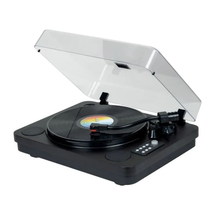 Platine Vinyle Sans Fil THOMSON TT650BT + 2 haut-parleurs - Noir