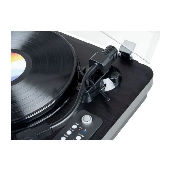 Platine Vinyle Sans Fil THOMSON TT650BT + 2 haut-parleurs - Noir