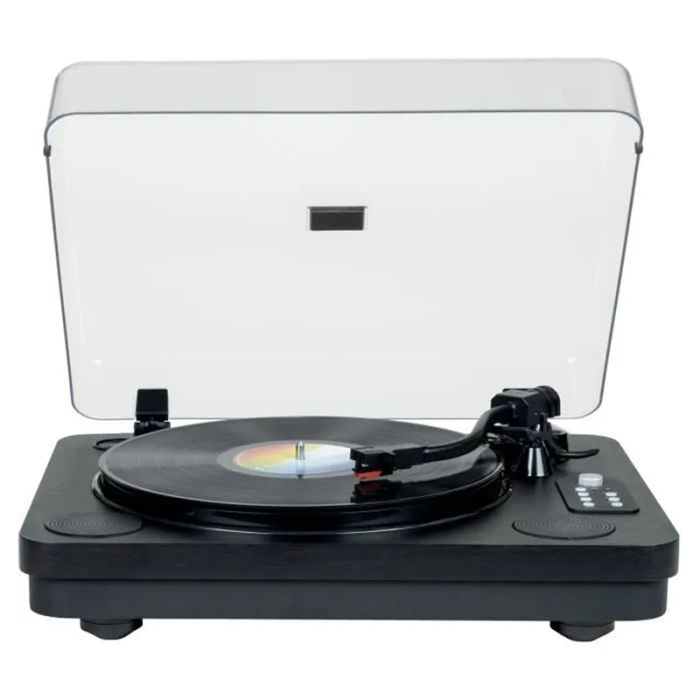 Platine Vinyle Sans Fil THOMSON TT650BT + 2 haut-parleurs - Noir