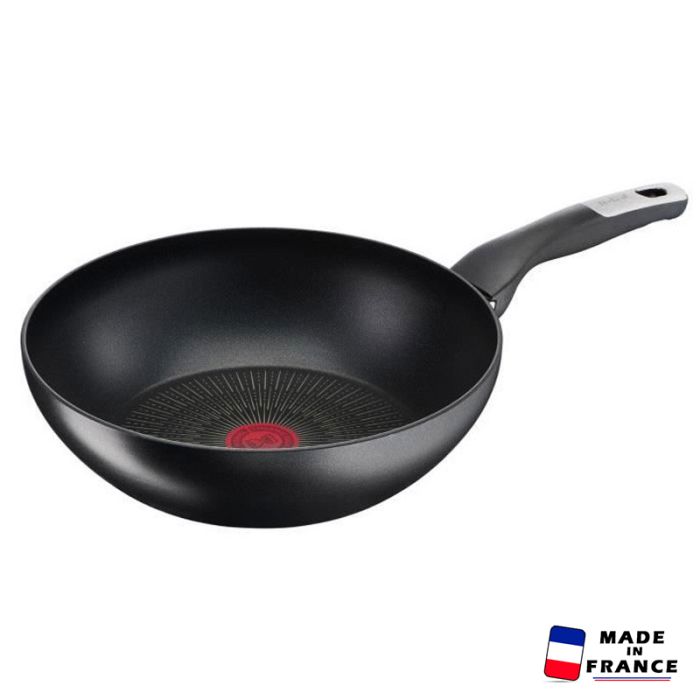 Poêle Wok TEFAL Unlimited 28 cm - Noir