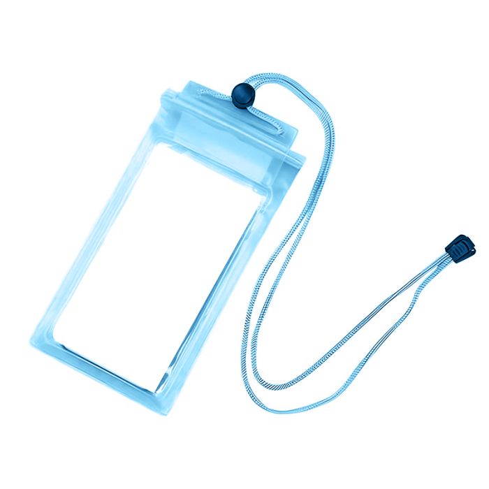 Pochette WATERPROOF Pour Smartphone - Bleu Ciel