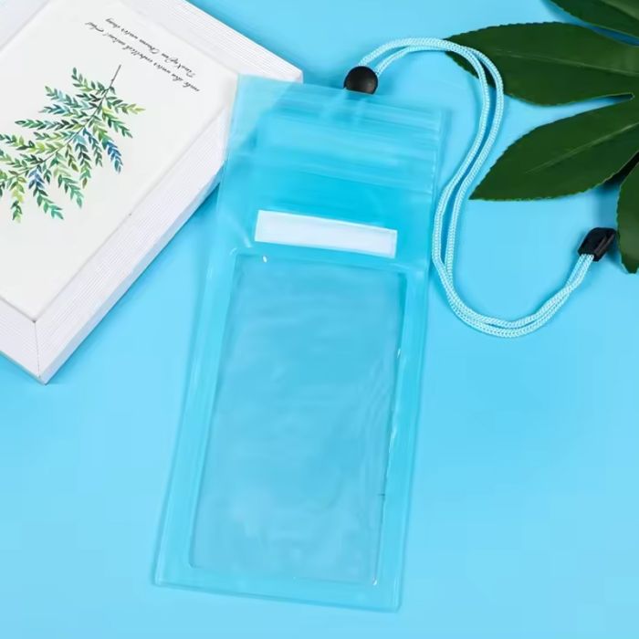 Pochette WATERPROOF Pour Smartphone - Bleu Ciel