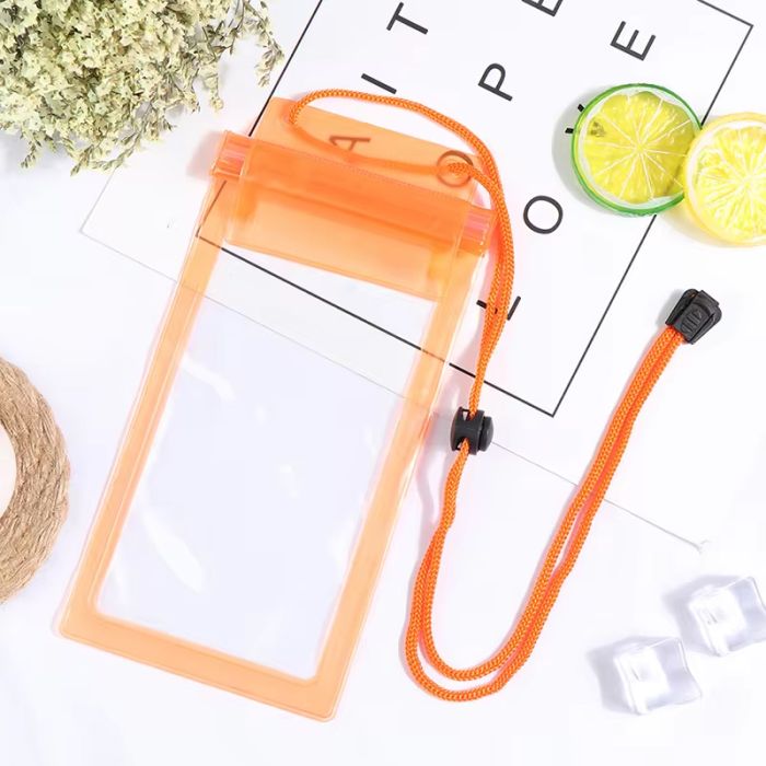 Pochette WATERPROOF Pour Smartphone - Orange