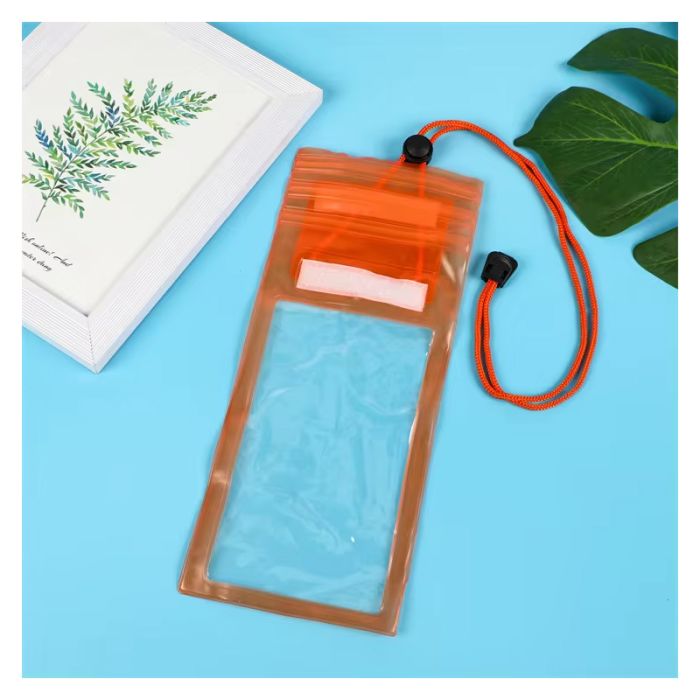 Pochette WATERPROOF Pour Smartphone - Orange