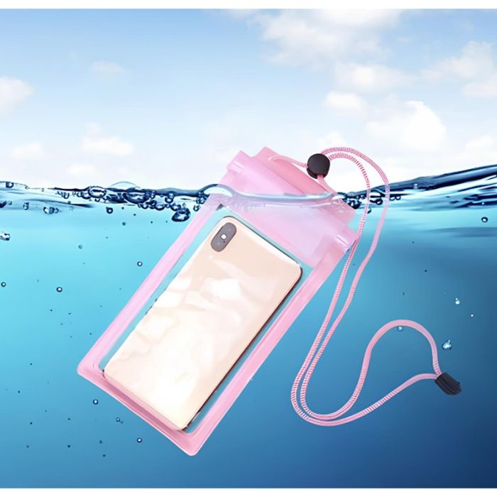 Pochette WATERPROOF Pour Smartphone - Rose