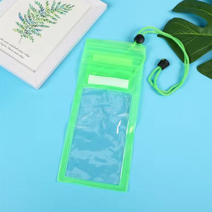 Pochette WATERPROOF Pour Smartphone - Vert