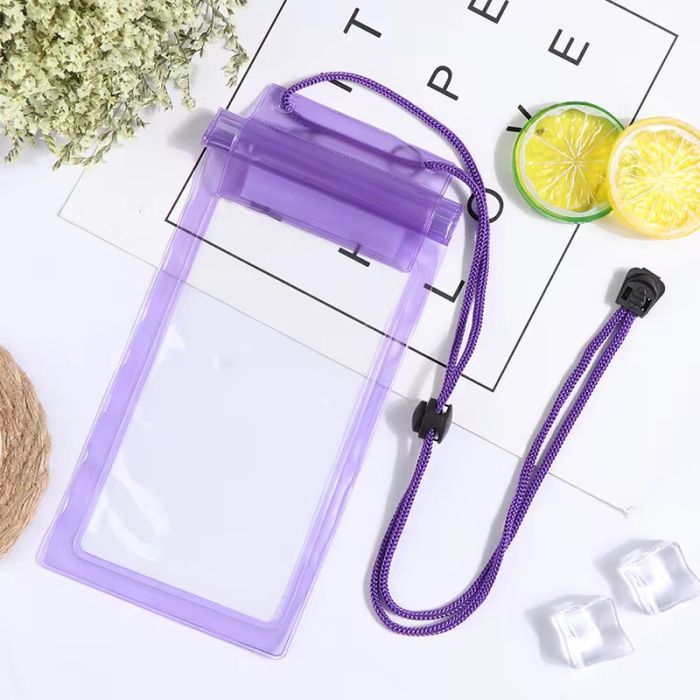 Pochette WATERPROOF Pour Smartphone - Violet