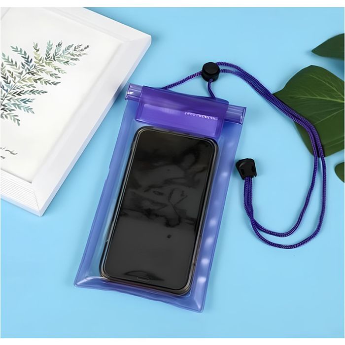 Pochette WATERPROOF Pour Smartphone - Violet