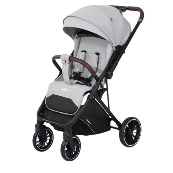 Poussette Bébé KIDILO 6530 - Gris