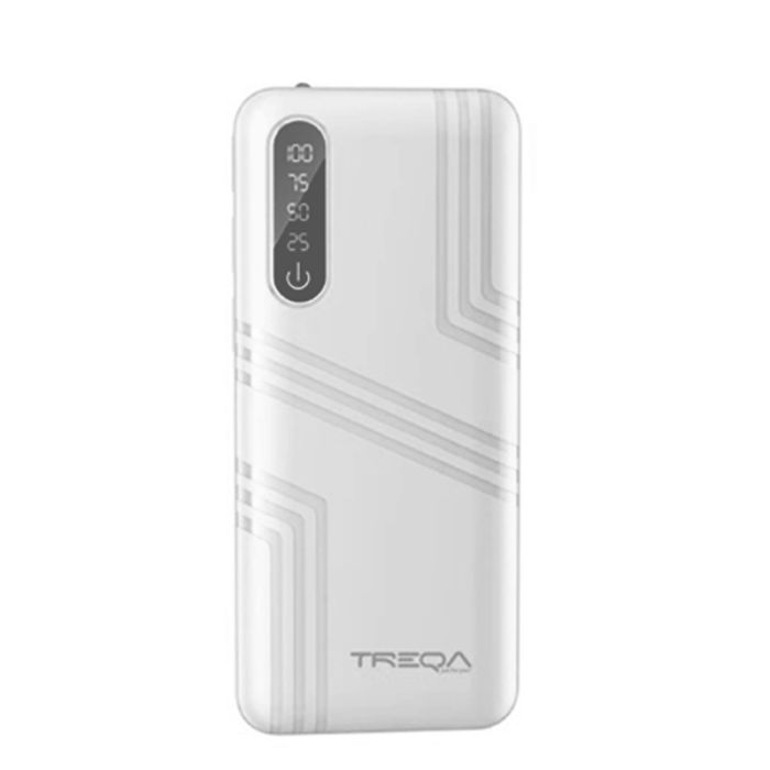 Power Bank TREQA TR-934 10000 Mah Avec Afficheur - Blanc