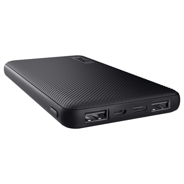 Power Bank TRUST RIMO ultra Mince 3 port USB - Noir