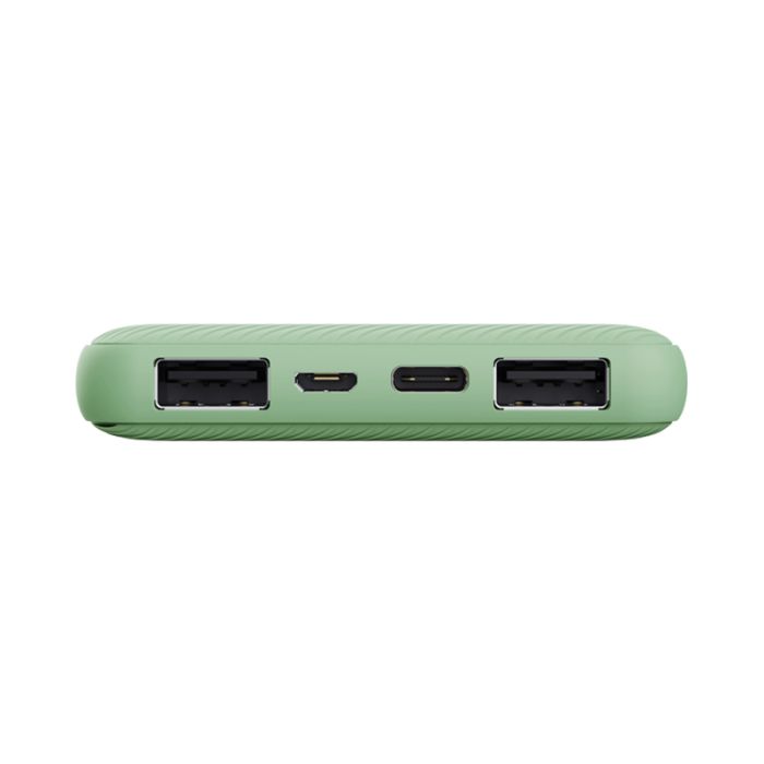 Power Bank TRUST RIMO ultra Mince 3 port USB - Vert