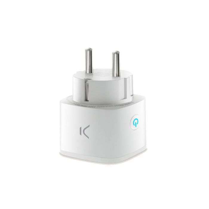 Prise intelligente KSIX Smart Energy Mini WiFi 250V - Blanc (BXWSP1M)