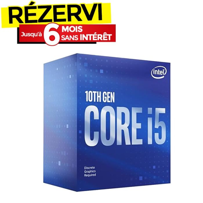 Processeur (CPU) Intel Core i5-10400F BOX LGA 1200