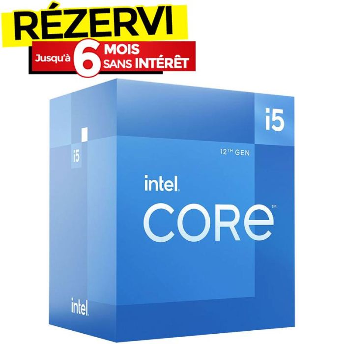 Processeur Intel Core i5-12400 Socket LGA 1700