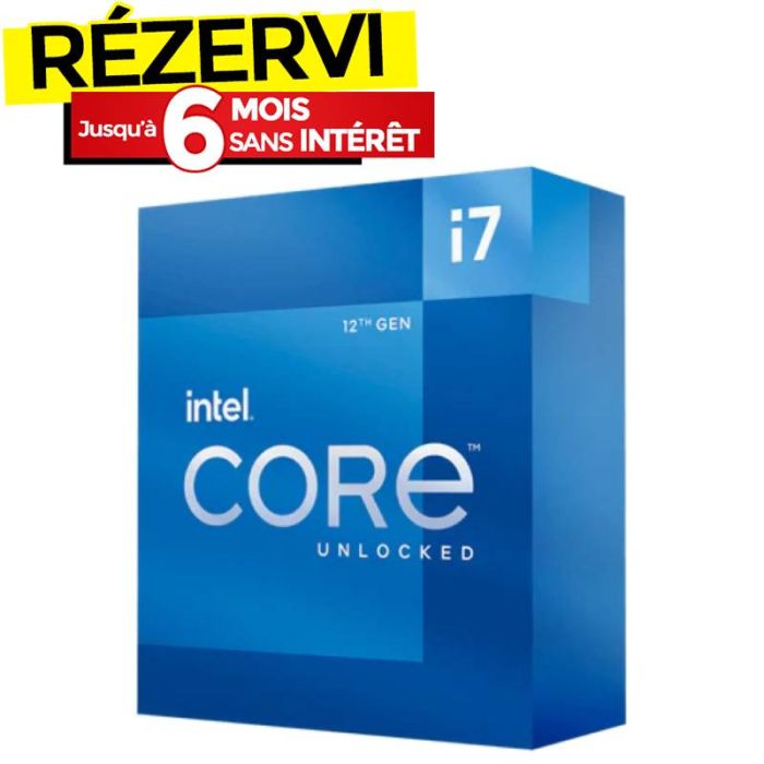 Processeur INTEL Core I7-12700K LGA 1700