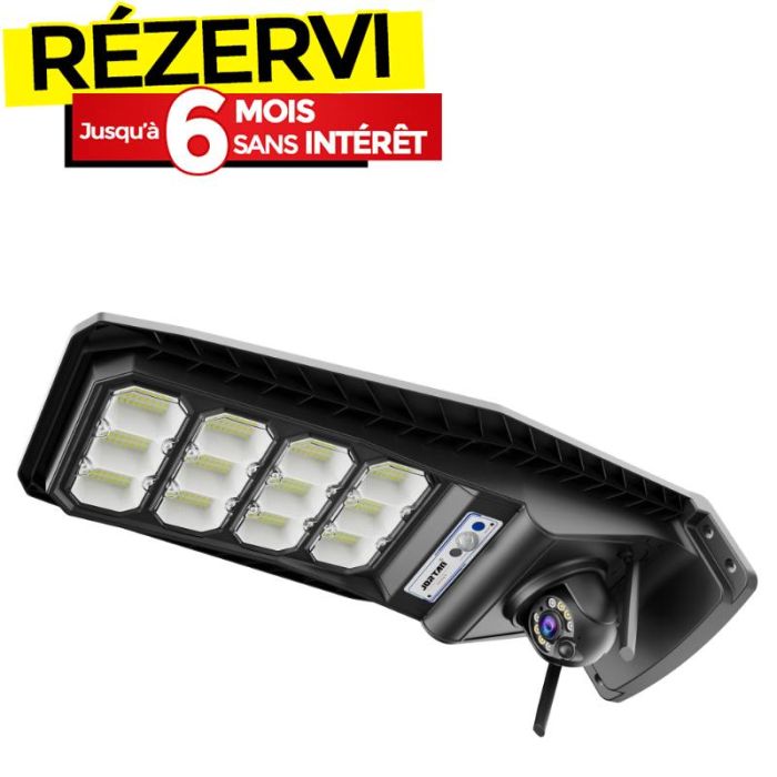 Projecteur solaire avec caméra de sécurité 2MP