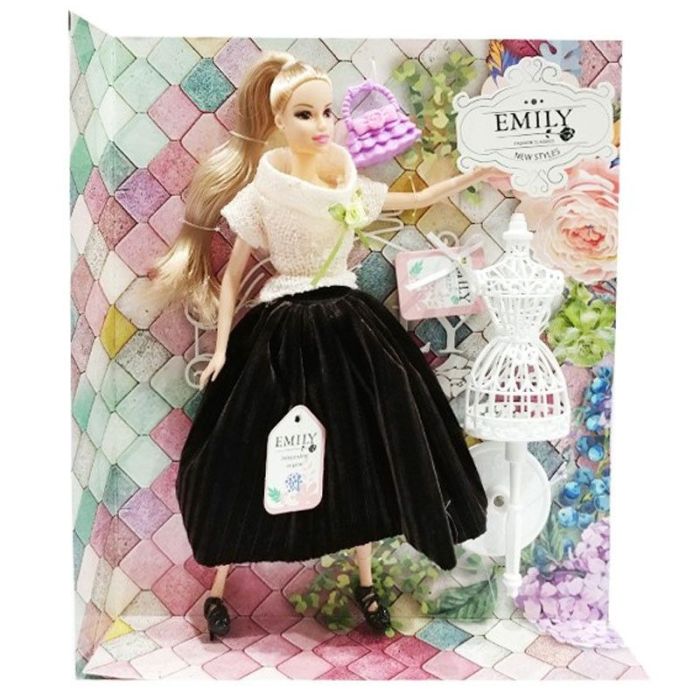 Poupée Élégance EMILY Aves Accessoires Pour Filles