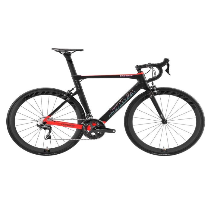 Bicyclette VTT SAVA Carbone WATCHMAN 1.0 Taille M- Noir&Rouge