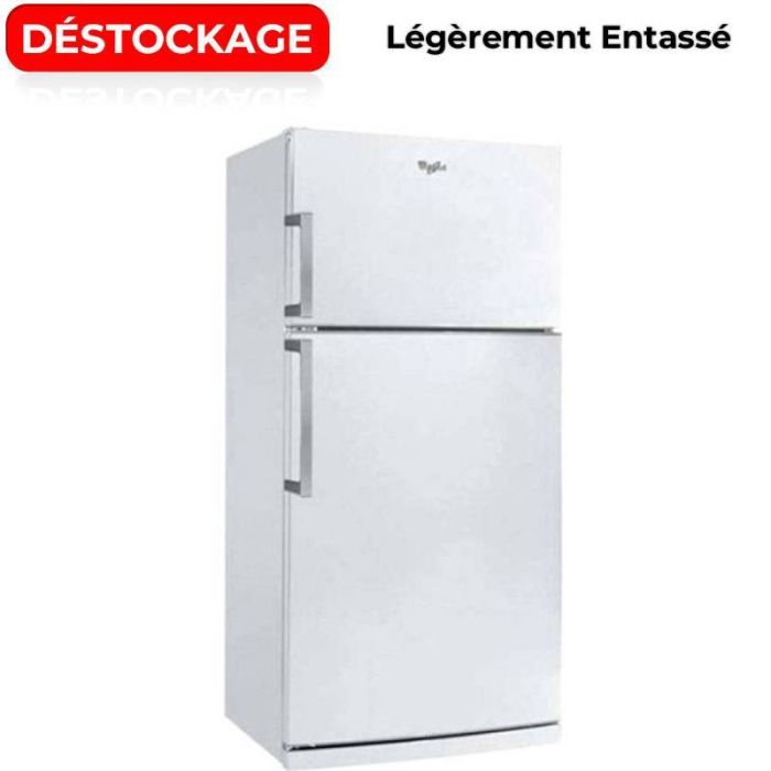 Réfrigérateur 6éme Sens WHIRLPOOL W7TI871NFWEX-SIN 440 Litres - Blanc