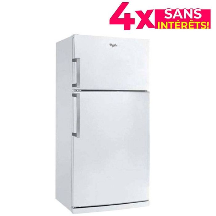 Réfrigérateur 6éme Sens WHIRLPOOL W7TI871NFWEX 440 Litres - Blanc