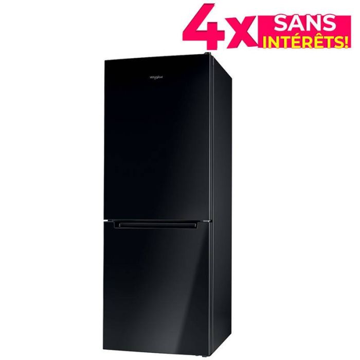 Réfrigérateur Combiné WHIRLPOOL WFNF81EK 360 Litres NoFrost - Noir