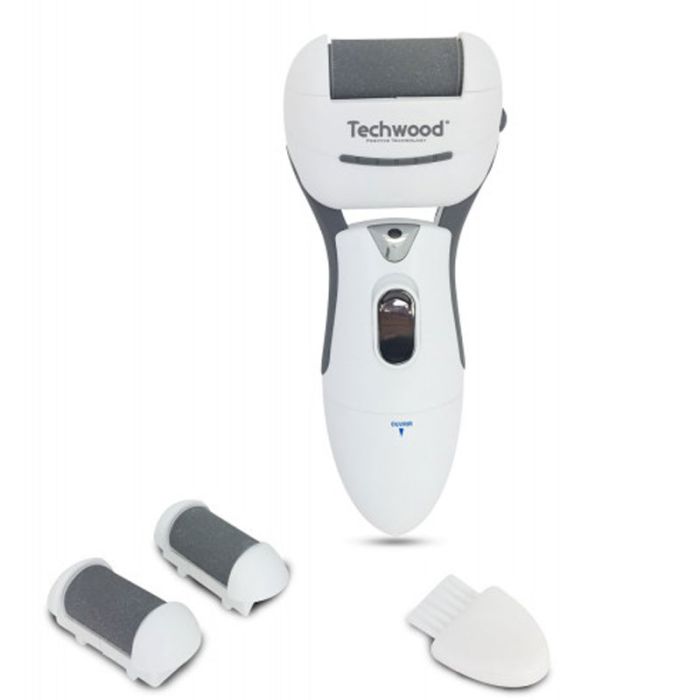 Râpe Électrique Anti-Callosité TECHWOOD 3W - Blanc