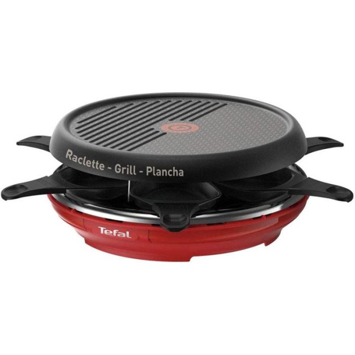 Raclette Multifonction Colormania 3en1 TEFAL RE12A512 850W - Noir&Rouge