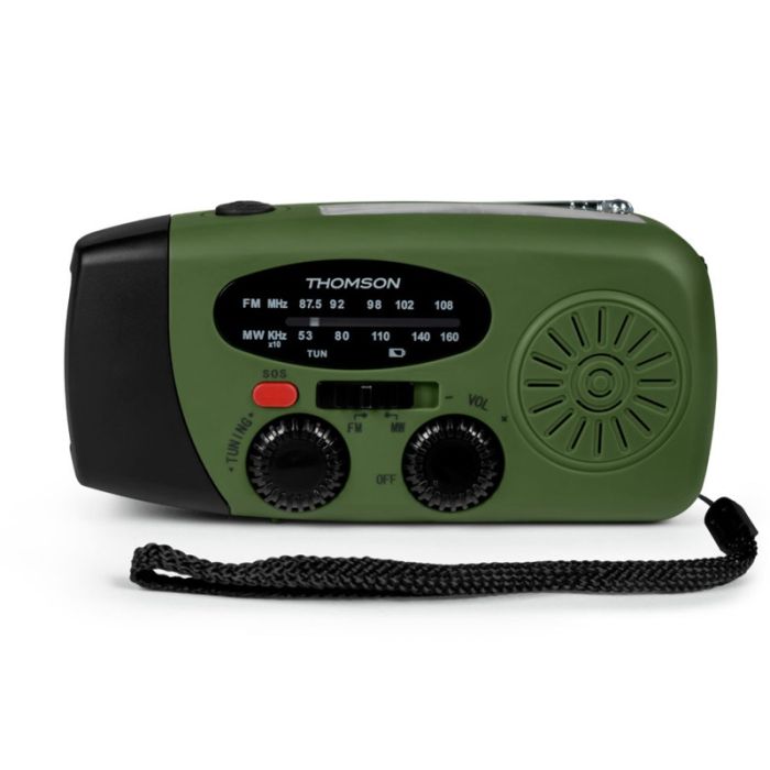 Radio Solaire Portable THOMSON RT260 - Vert