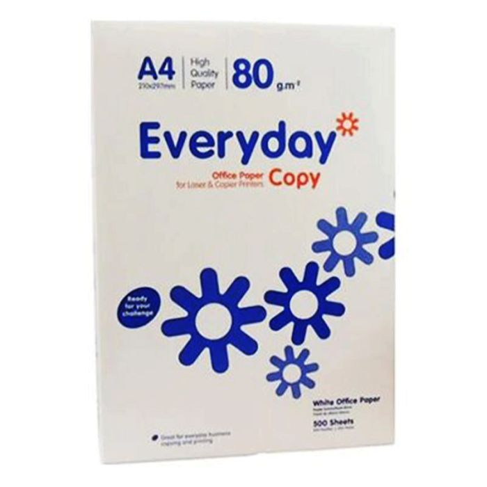 Rame papier A4 EVERDAY 80g/m² 500 Feuilles