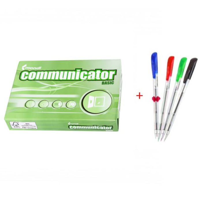 Rame papier A4 MONDI COMMUNICATOR Extra Blanc A4 80g/m²