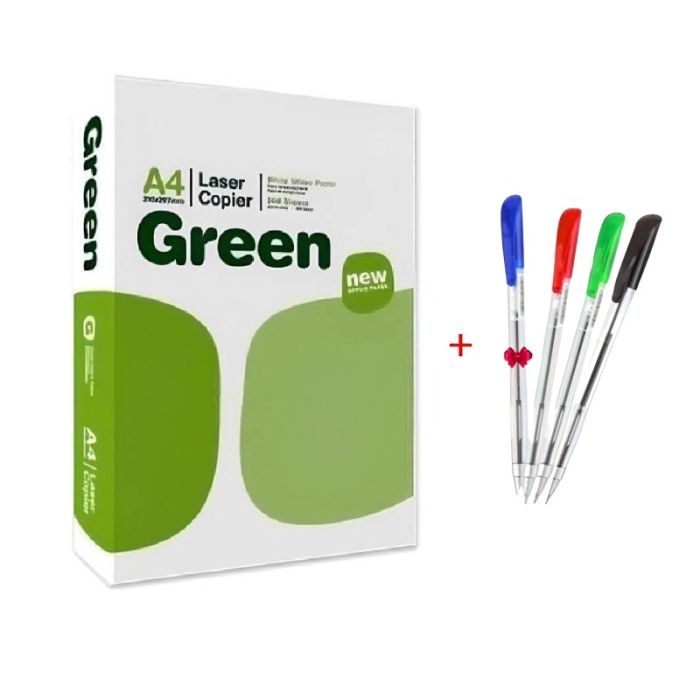Rame papier GREEN 80 g/m² Papier Blanc A4 