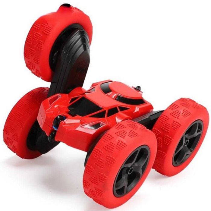 Voiture RC Toys Double Sides 360 degré - Rouge