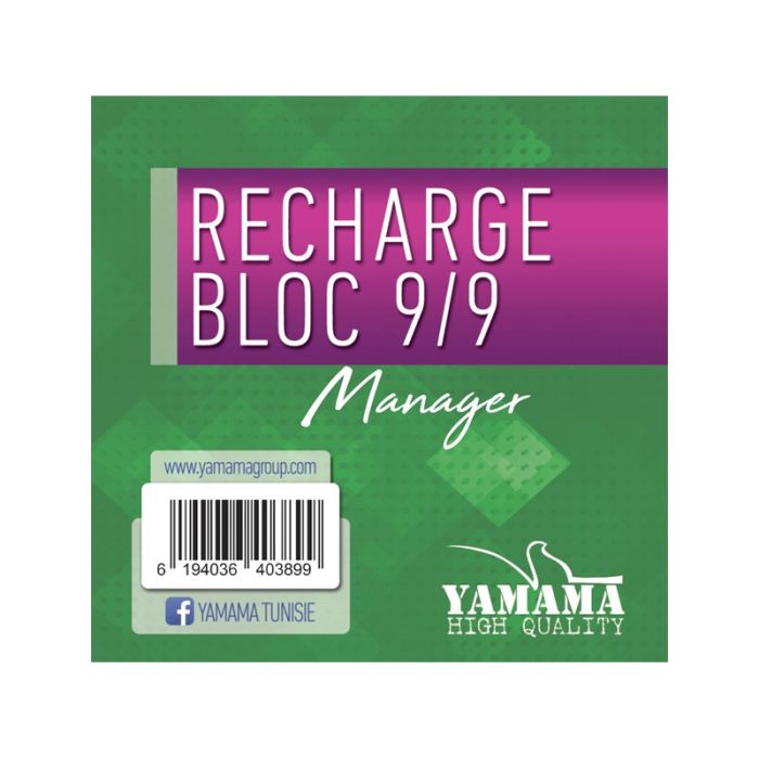 Recharge Bloc YAMAMA Cube Manager 5*5