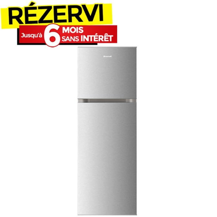 Réfrigérateur BRANDT BD4410SS 420 Litres NoFrost - Silver