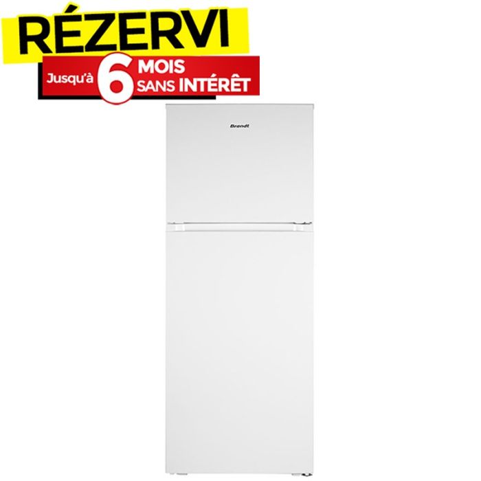 Réfrigérateur BRANDT BDE4310BW 400 Litres LessFrost - Blanc