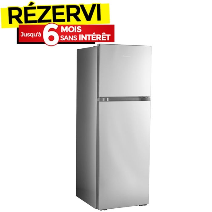 Réfrigérateur BRANDT BDE6210BSS 600L Statique Ventilé - Silver