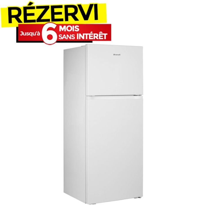 Réfrigérateur BRANDT BDE6210BW 600L Statique Ventilé - Blanc