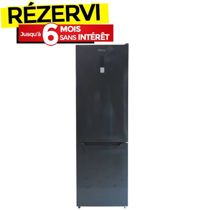 Réfrigérateur Combiné BIOLUX CB40SNF 297 Litres NoFrost - Inox