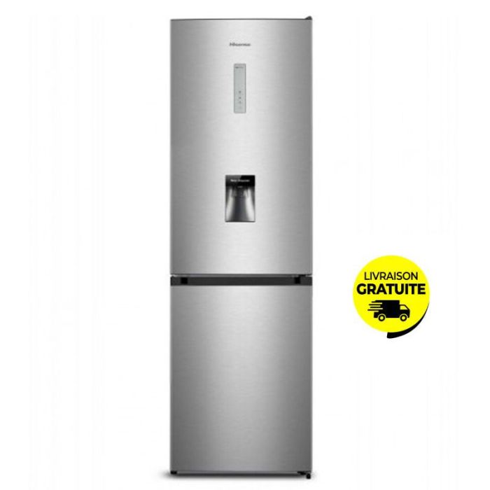 Réfrigérateur Combiné HISENSE RD-39WC 320L NoFrost - Inox