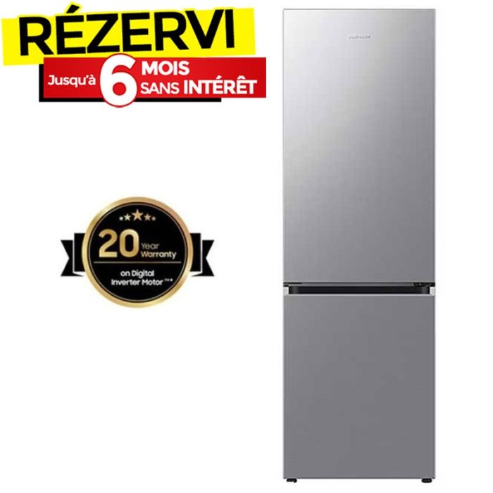 Réfrigérateur Combiné SAMSUNG RB34C600ES9 355L NoFrost - Silver